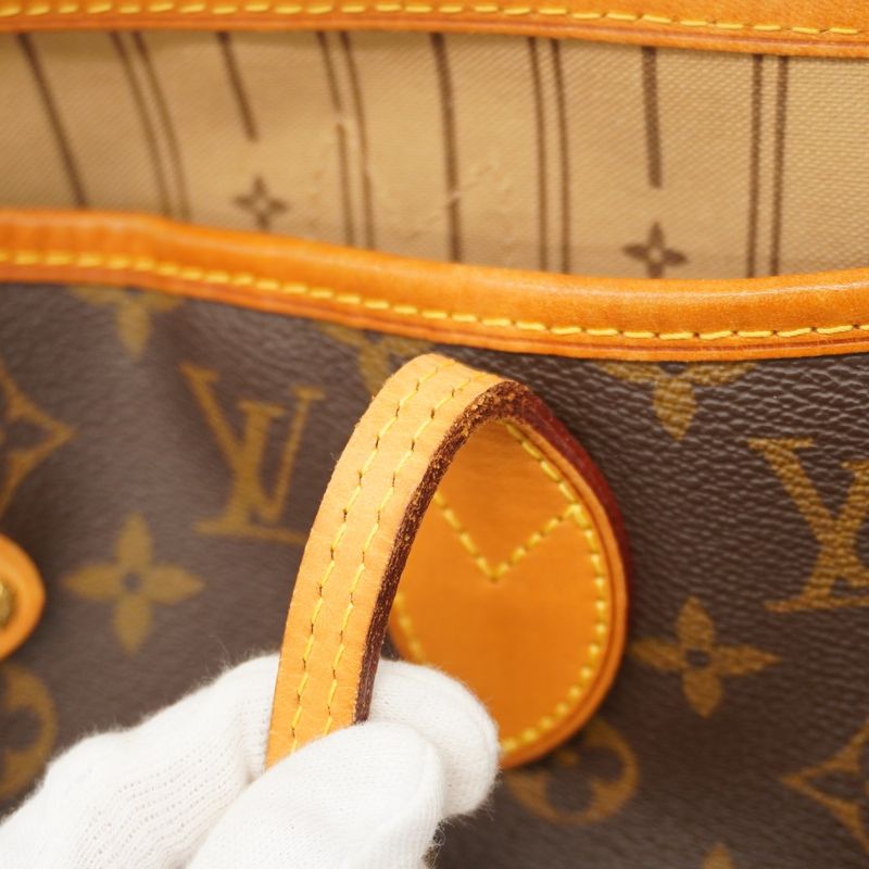 Louis Vuitton Tote Bag Monogram Neverfull MM M40156 Brown Ladies