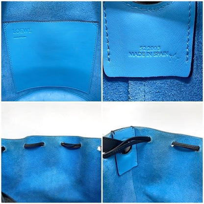 Loewe Shoulder Bag Light Blue Black Balloon