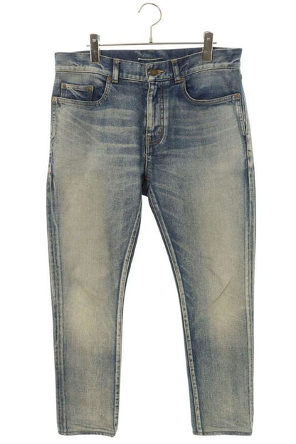 Saint Laurent Paris 622876 Y507r Washed Skinny Denim Pants Men's 31