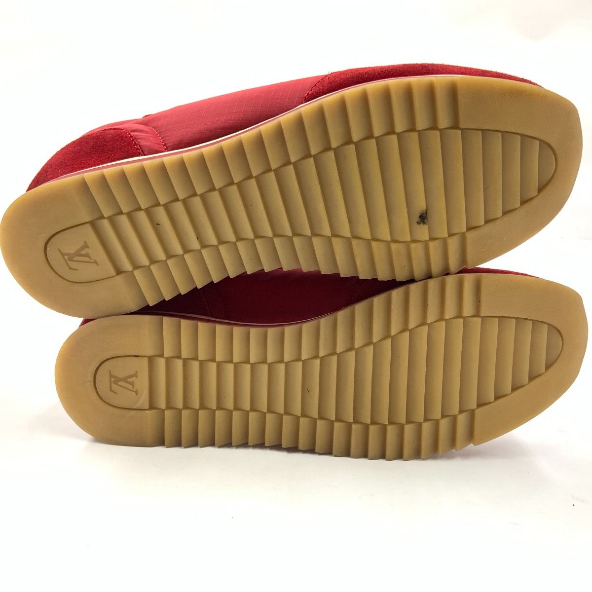 Louis Vuitton Sneakers 6 1/4 Go 1111 Red