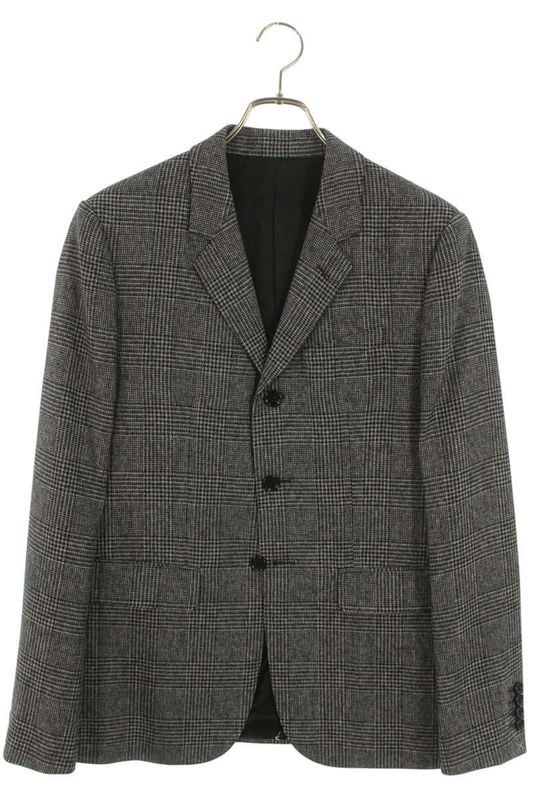 Celine 2v049467v Prince Of Wales Mod Jacket Men's 48