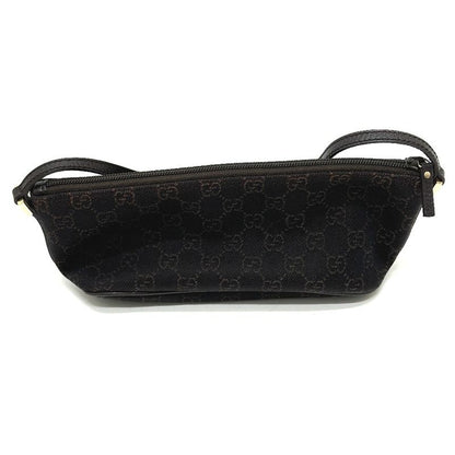 Gucci Accessory Pouch GG Pattern 257300 Canvas Brown
