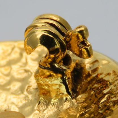 Chanel Brooch Coco Mark Metal Gold Plated Accessories For Women Ladies Chanel