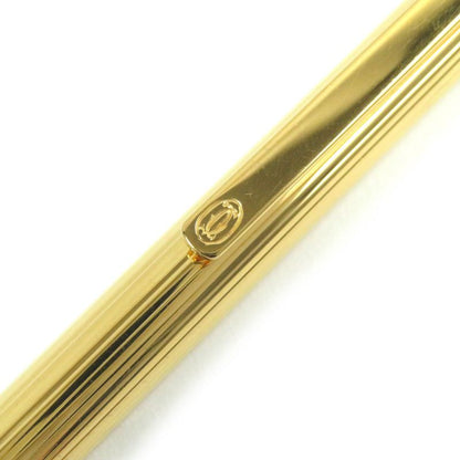 Cartier Must De Cartier Ballpoint Pen With Stripe Pattern And Logo