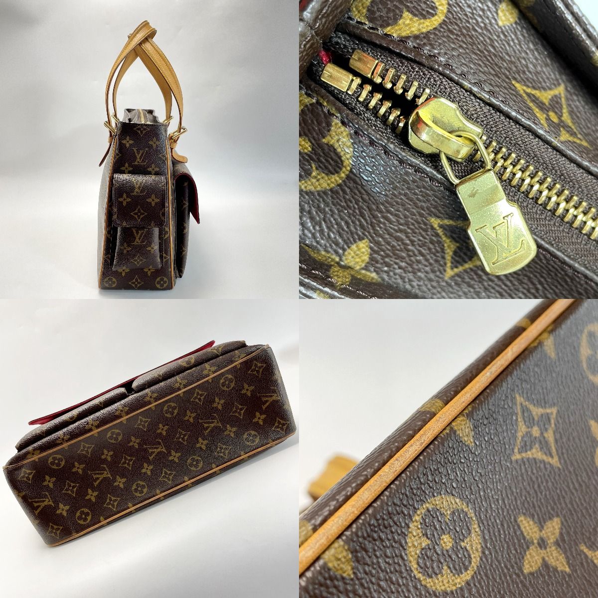Louis Vuitton Monogram Multiply Cité M51162 Handbag Ladies Gold Hardware