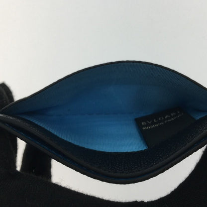 Bvlgari Unisex Card Case 30405 Black