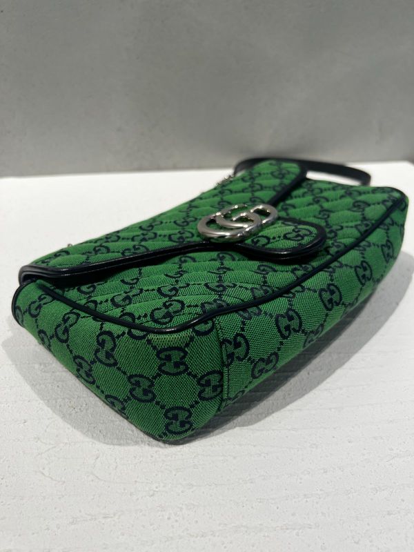 Gucci Marmont Quilted Green