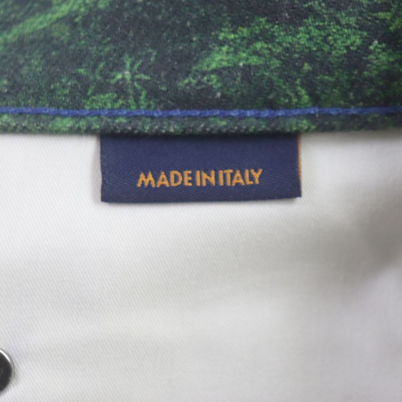  Louis Vuitton 22SS 1a9stj Amen Break Landscape Graphic Denim Pants Multi 32