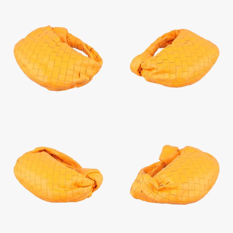 Bottega Veneta The Jodie Orange Lambskin B09953209u