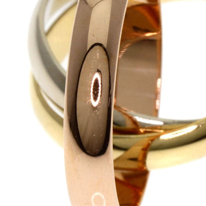 Cartier Trinity #49 Ring 18K Yellow Gold 18K White Gold 18K Pink Gold Ladies