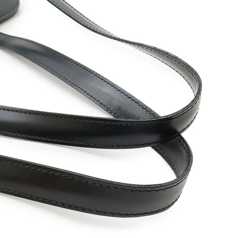 Louis Vuitton Epi Lu Sac Shoulder Bag Tote Bag Shoulder Tote Leather Noir Black