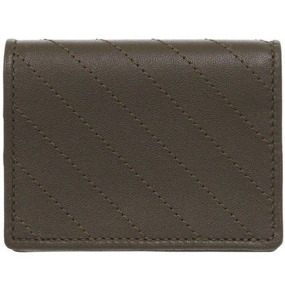 Gucci Blondi 760317 Leather Brown Fold Wallet Brown 1388 Gucci