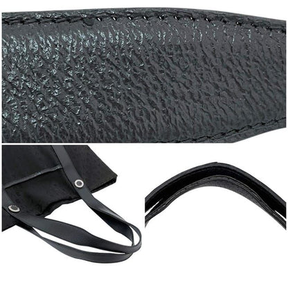 Bulgari Tote Bag Black Logomania Light Nylon Leather Preowned