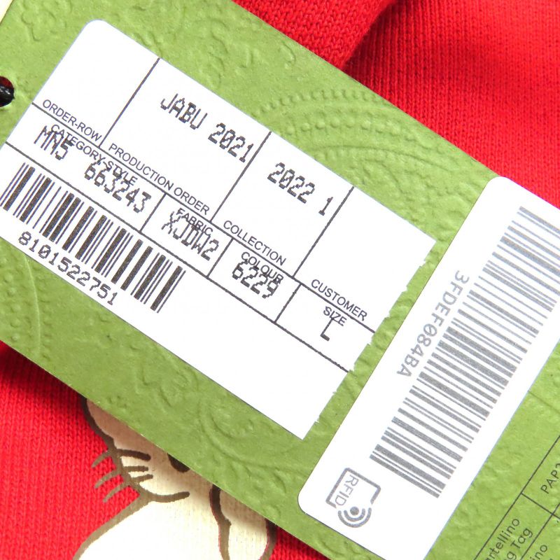 Gucci×the North FACE Gucci×the North Face 663243 100% Cotton Logo Print