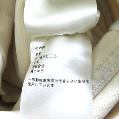 Louis Vuitton 23SS A-line Bleached Denim Zip-up Dress Ivory 36 With Hanger And