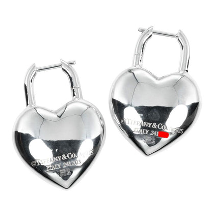 Tiffany & Co Return To Tiffany & Co Full Heart 925 Silver Ladies 22g Earrings