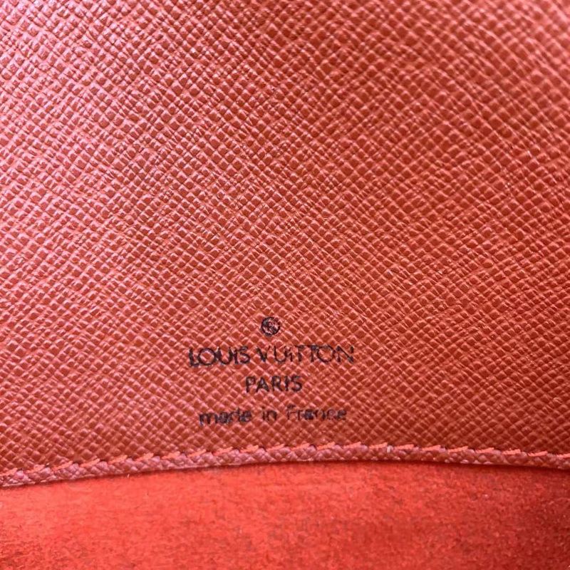 Louis Vuitton Musette Damier Ebene Damier Ebene Leather × PVC Brown Shoulder