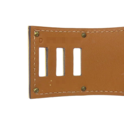 Hermes Kerry Dog Bangle Bracelet Swift Women