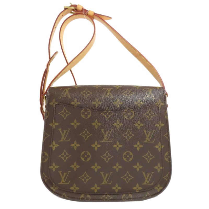 Louis Vuitton M51242 Saint-cloud Shoulder Bag Monogram Canvas Women