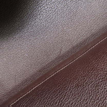 Hermes Birkin 35 Silver Hardware Handbag Taurillon Women