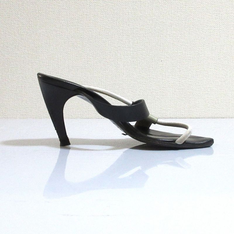 Good Prada Color Scheme Leather Strap Sandals Mules Size 36 Approx 23cm