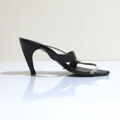 Good Prada Color Scheme Leather Strap Sandals Mules Size 36 Approx 23cm