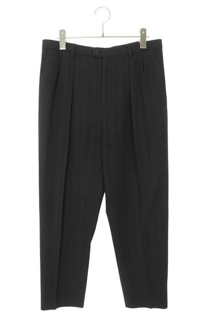 Saint Laurent Paris 682379 Y1e45 Striped Tuxedo Slack Long Pants Men 46