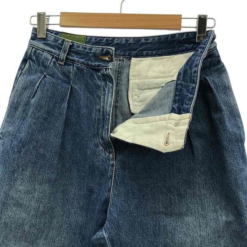 Gucci - Washed Denim Trouser Denim Pants - 26 - Indigo - Women's