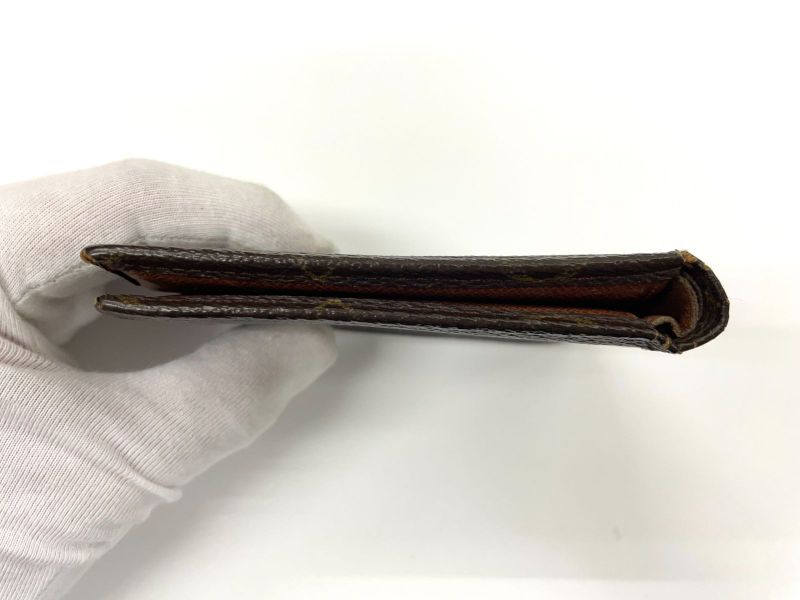 Louis Vuitton Monogram Portefeuille Multiple Compact Wallet M60895 Brown Made