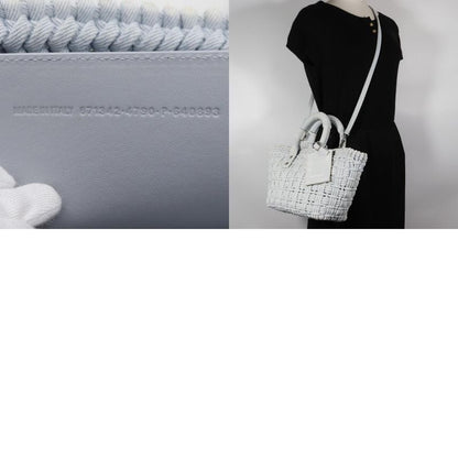 Balenciaga Bistro Basket Bag XS 2WAY Shoulder Vintage Finish 671342 Denim Light