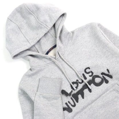 Louis Vuitton Hly68w 100% Cotton Logo Print Neon Workingman Pullover Hoodie