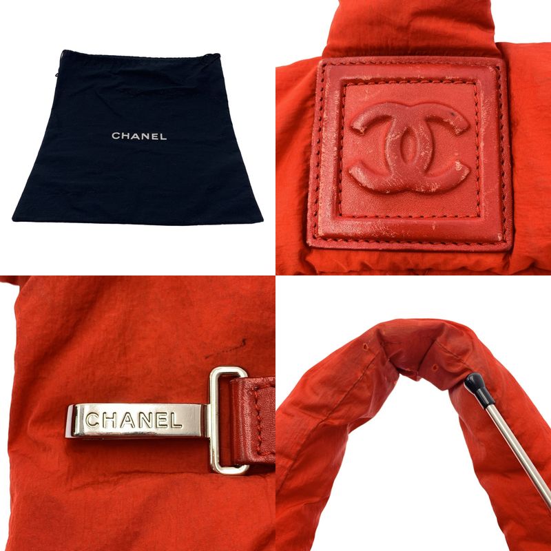 Chanel Leather Coco Cococoon Leather Paneled Coco Mark Quilted Hand Tote Bag