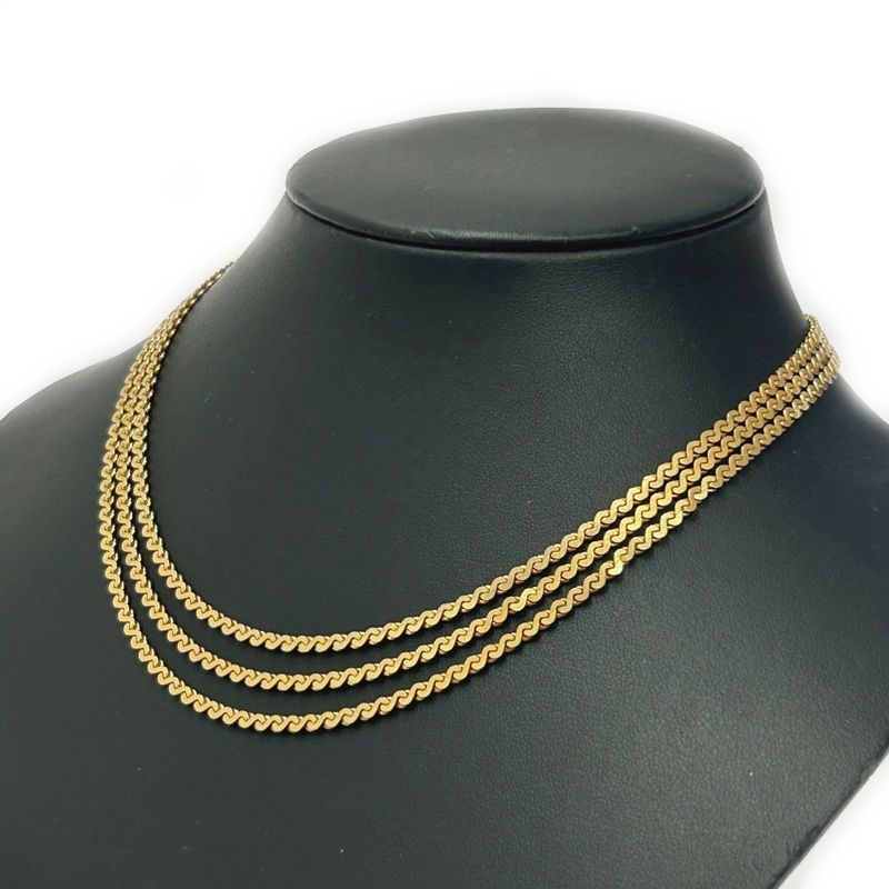 Christian Dior GP 3-Ring Necklace Women's 381768 Necklace