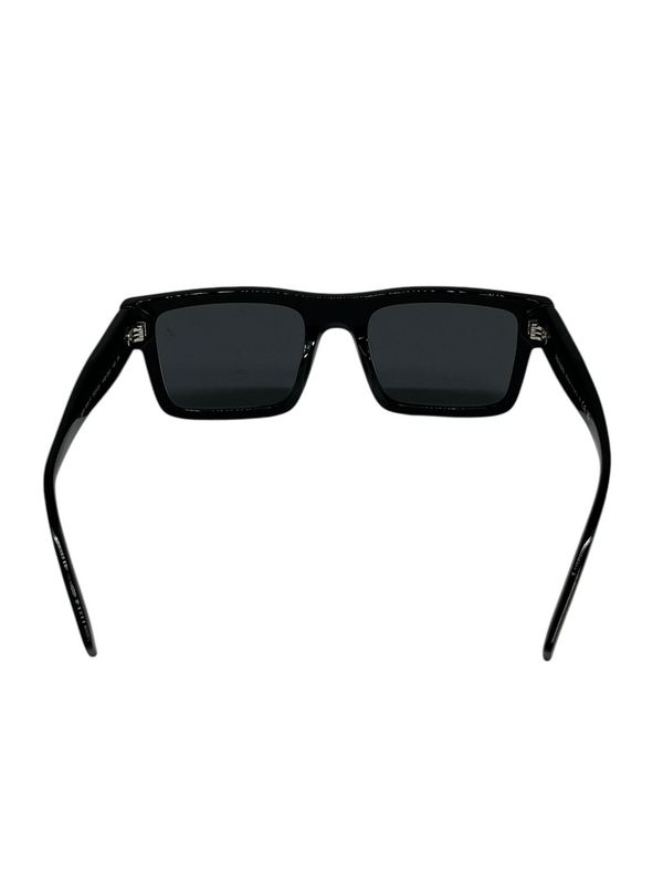 2606 Prada Symbol Sunglass Es Spr19w-F 5220 145 Black Preowned