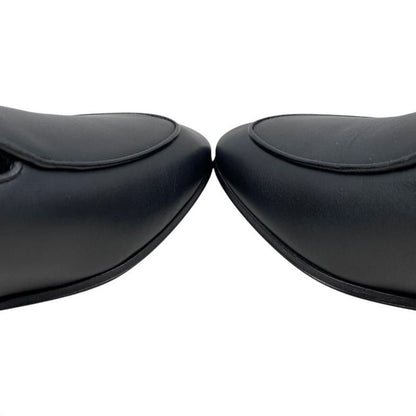 Chanel Loafers Coco Mark Heart Moccasins G45626 B16465 94305 Size 37 Calfskin