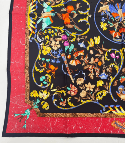 Hermes Carre 90 Pierres D Orient ET D Occident Oriental And Western Stonework