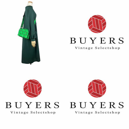 Bottega Veneta Shoulder Bag Crossbody Cassette Bag Paraquito Green Black