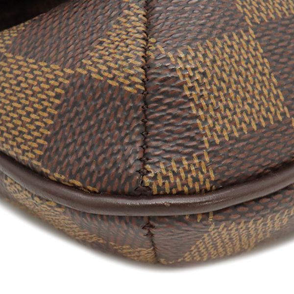 Louis Vuitton Shoulder Bag Musette Tango Damier Canvas Damier Ebene Gold