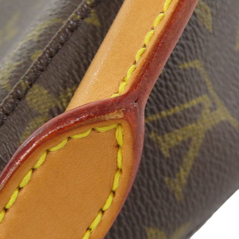 Louis Vuitton M51146 Looping MM Shoulder Bag Monogram Canvas Women