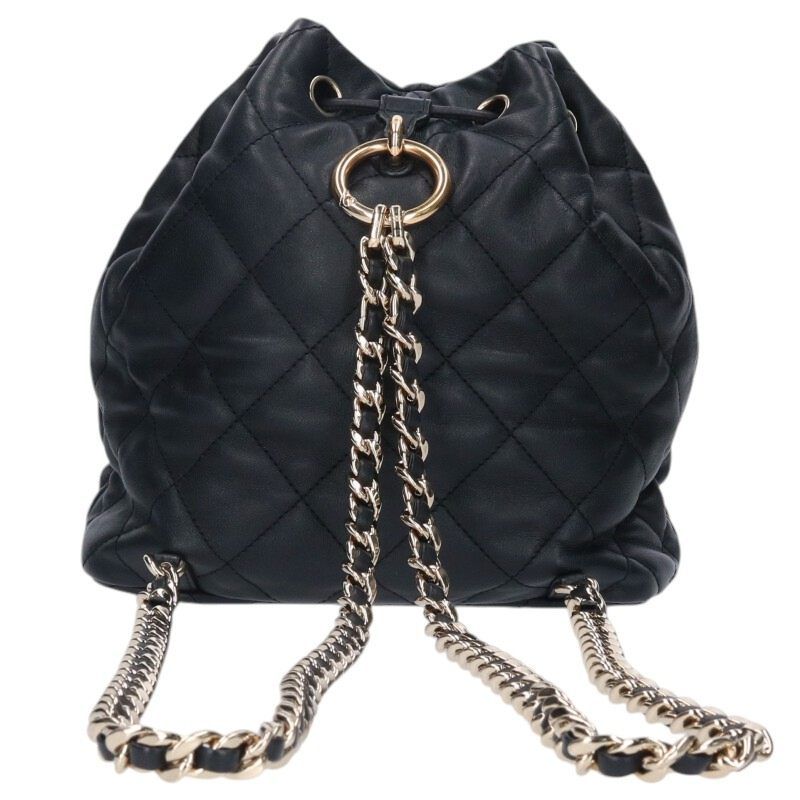 Chanel Lambskin Matelasse Backpack Men's