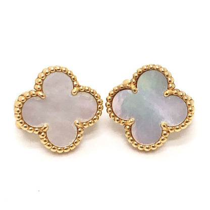 Van Cleef & Arpels Van Cleef & Arpels Earrings 18K Vintage Alhambra Vcara44100