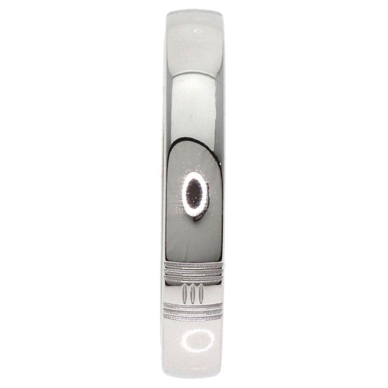 Hermes Ariane #49 Ring 18K White Gold Ladies