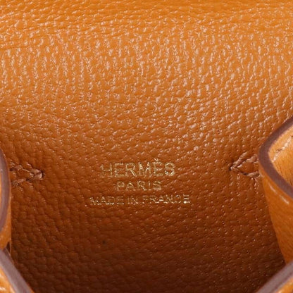 Hermes Kerry Doll Engraved U Ghardware Tadelakt Chevre Mizor Charm Men's