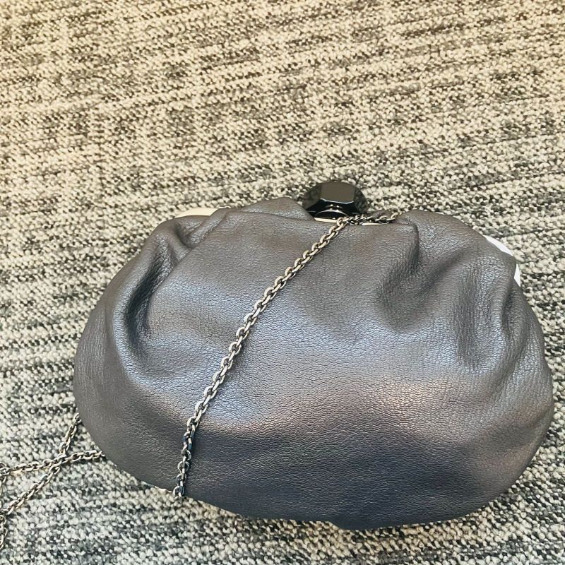 Celine 2-way Clutch Shoulder Bag Gray: Y2106