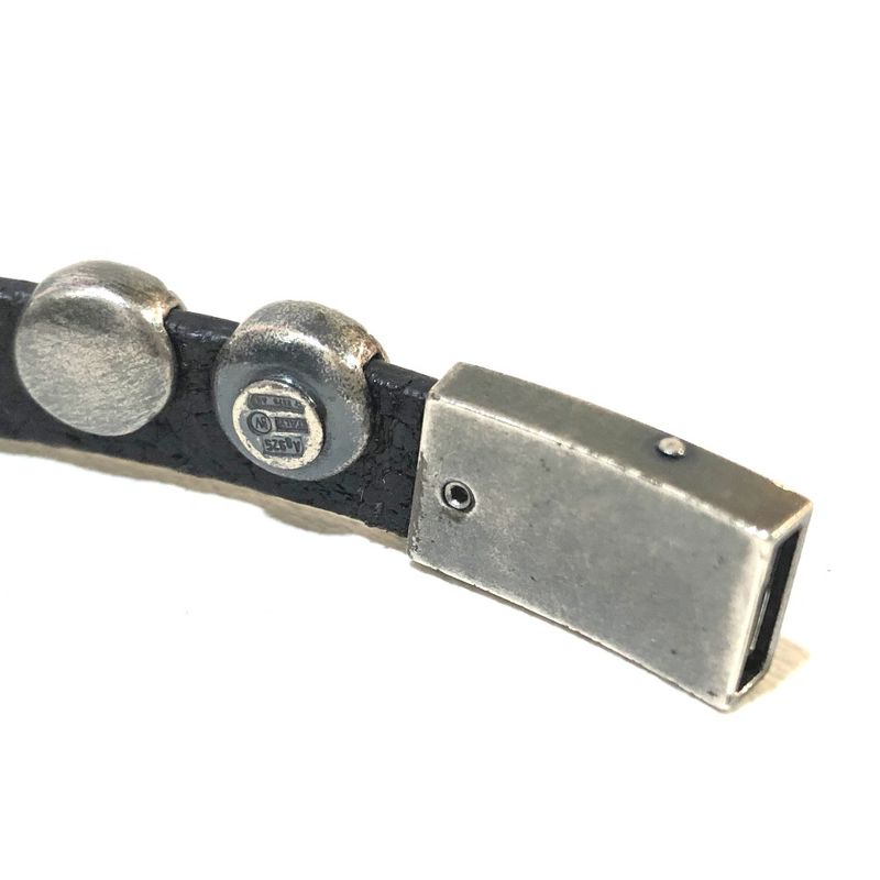 Bottega Veneta Bracelet Intrecciato Ag925 Silver And Black