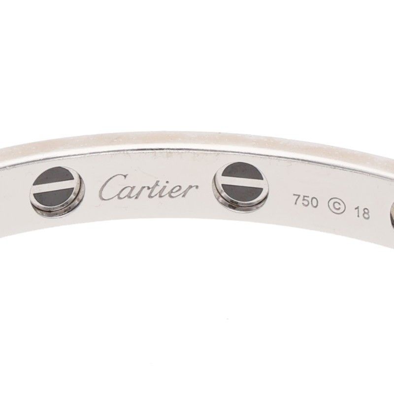 Cartier LOVE Bracelet Love Bracelet 18K White Gold Ceramic PAVE Diamond