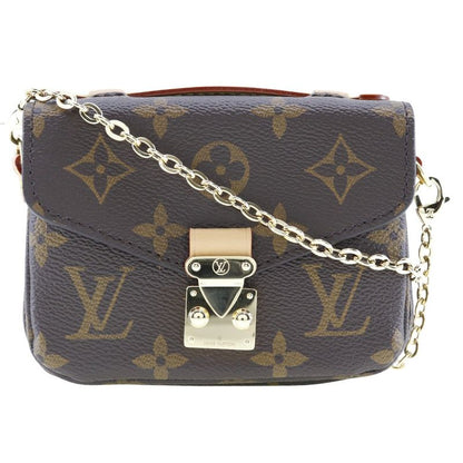 Louis Vuitton Micros Metis M81267 Monogram Canvas Brown Ladies Shoulder Bag