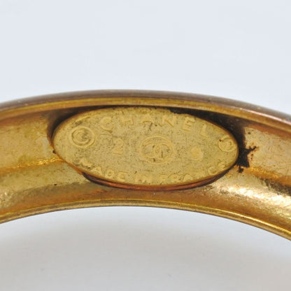 Chanel Coco Mark Hoop Gold Plated Gold 29 Ladies 19g Earrings