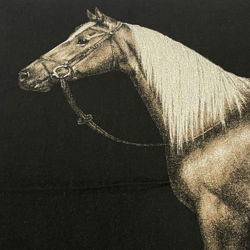 Extra-large Hermes Cheval Palomino Blanket Cheval Palomino Blanket Horse Print