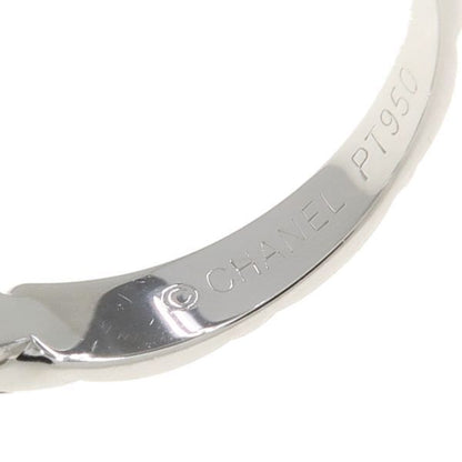 Chanel Matelasse Solitaire Ring /d030ct#95 Approx